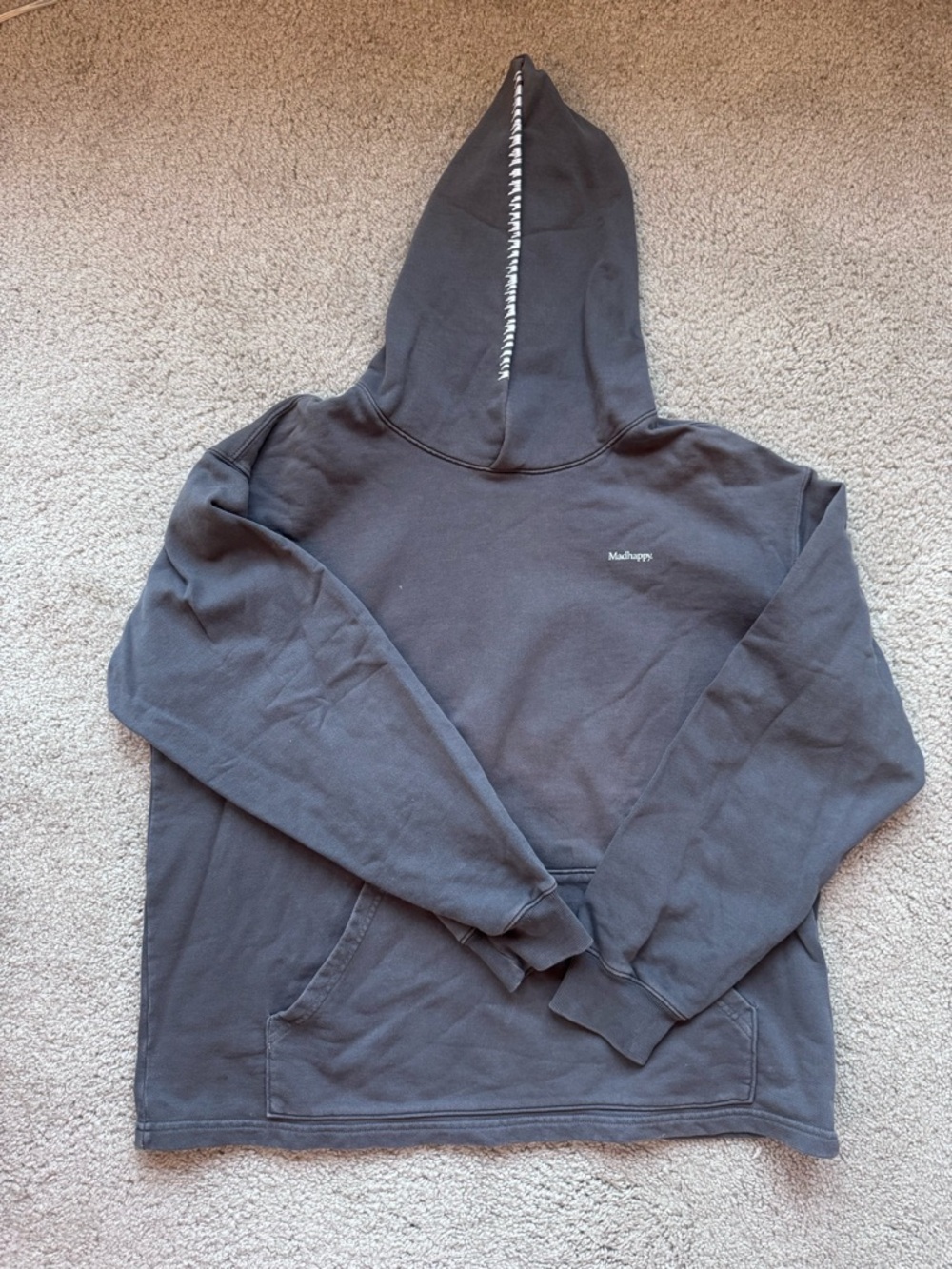 Madhappy Charcoal Gray Pullover Hoodie